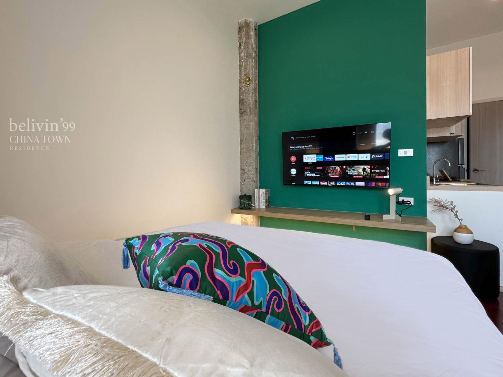 Belivin99 Residence Chinatown Bangkok Habitación foto